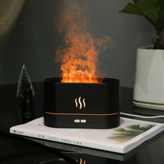 RGB Flame Humidifier and Aroma Diffuser (FREE HOME DELIVERY)